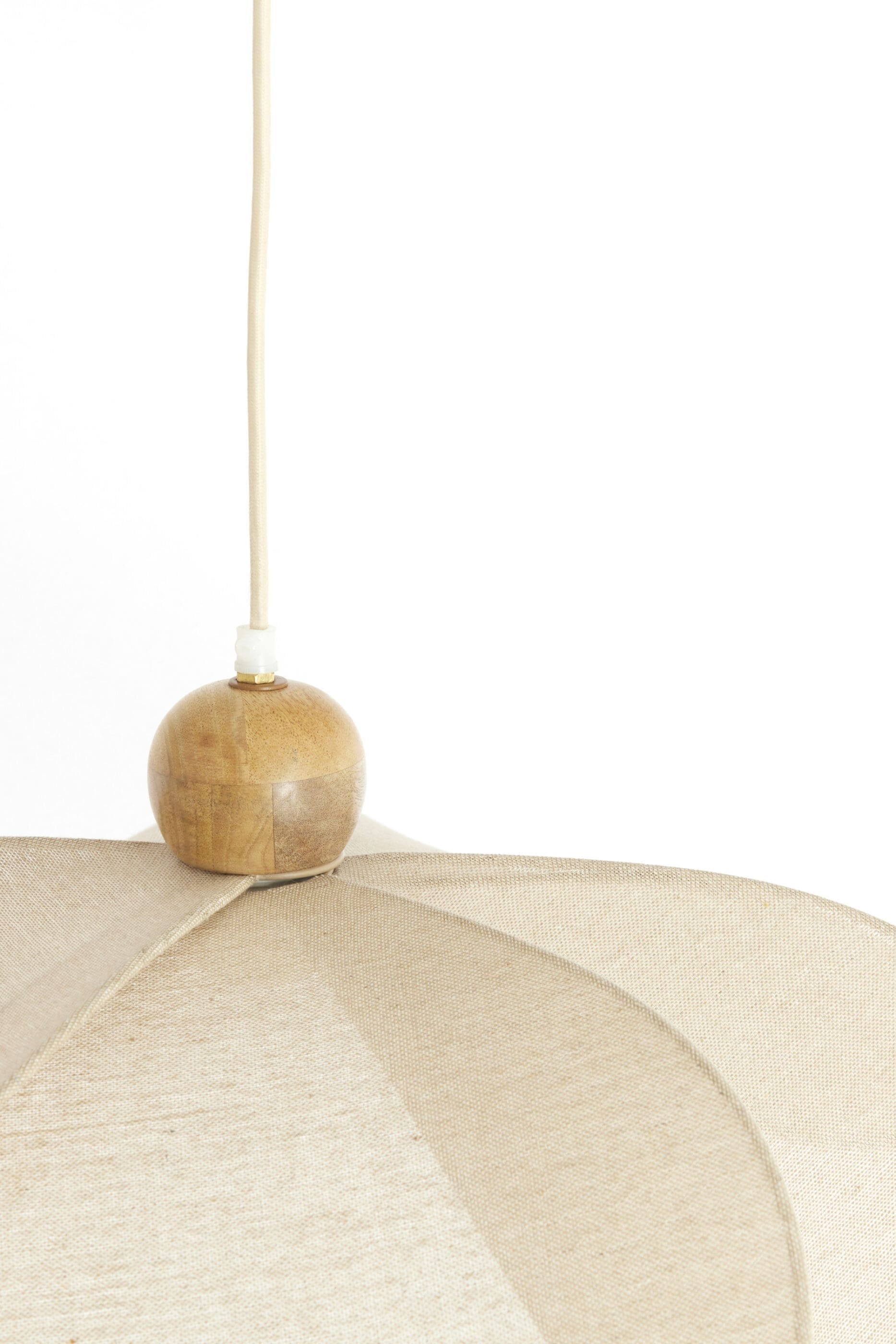 Light & Living Hanglamp Lavriria - naturel+hout Bruin Hanglamp