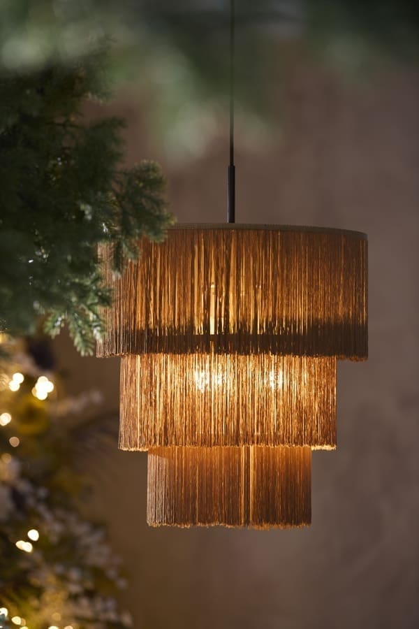 Light & Living Hanglamp Malaika - bruin Bruin Hanglamp