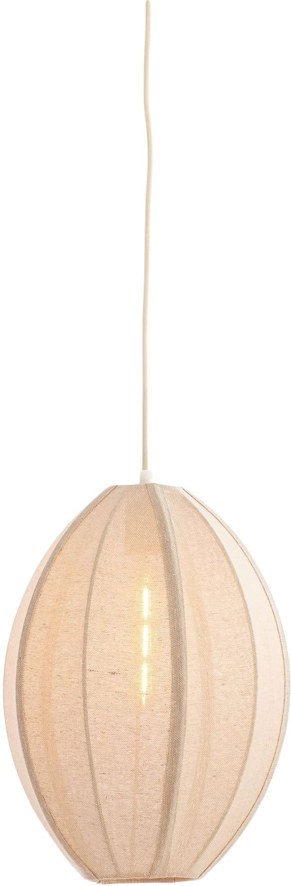 Light & Living Hanglamp Milatos - jute naturel Bruin Hanglamp