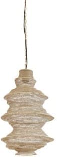 Light & Living Hanglamp Nakisha - zand Bruin Hanglamp
