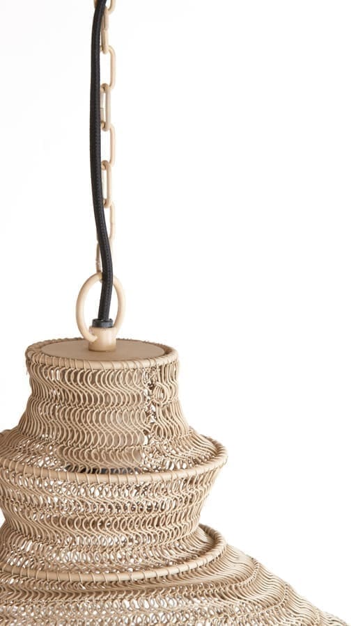 Light & Living Hanglamp Nakisha - zand Bruin Hanglamp
