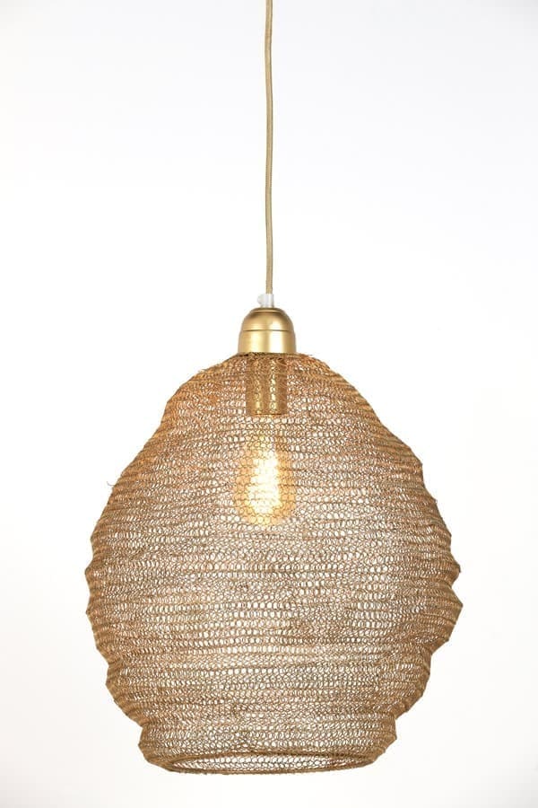Light & Living Hanglamp Nina - gaas antiek brons Brons Hanglamp