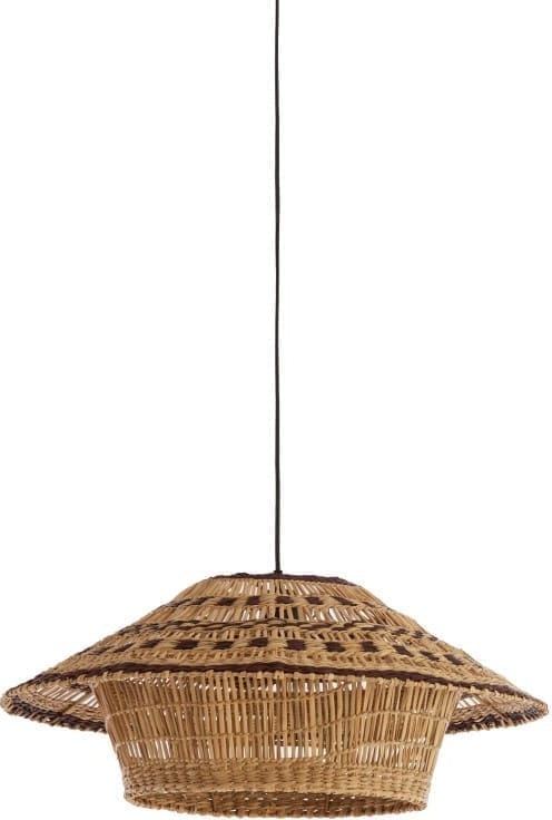 Light & Living Hanglamp Owana - zeegras naturel+bruin Bruin Hanglamp