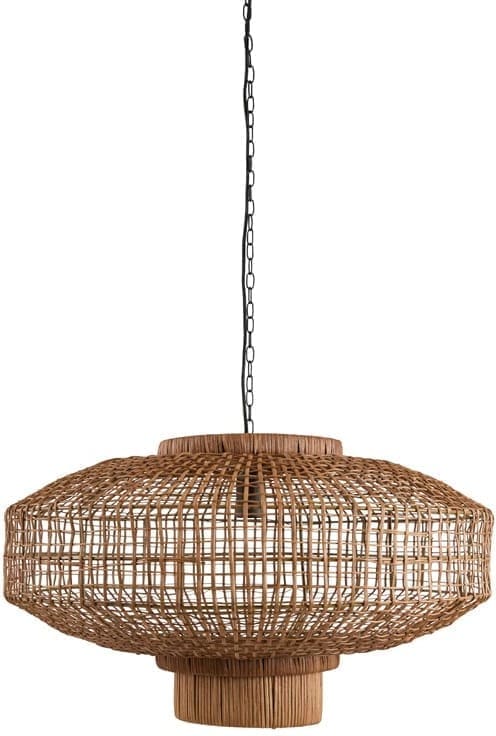 Light & Living Hanglamp Paldor - rotan bruin Bruin Hanglamp