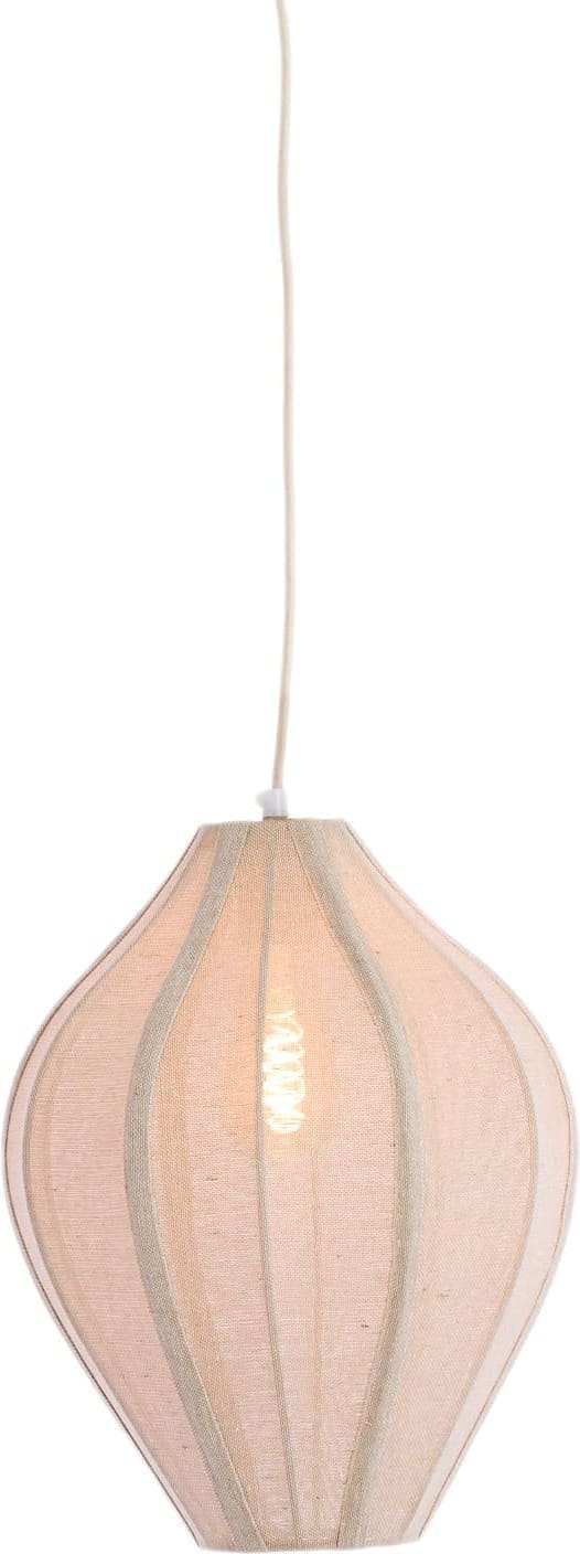 Light & Living Hanglamp Pasto - jute naturel Wit Hanglamp