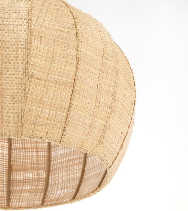 Light & Living Hanglamp Rafaella - raffia naturel Bruin Hanglamp
