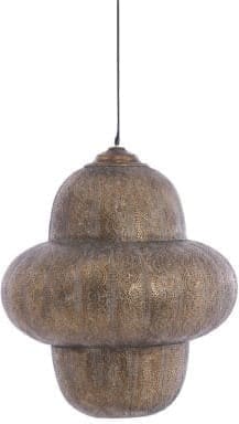 Light & Living Hanglamp Ryota - bruin goud Bruin Hanglamp