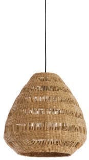 Light & Living Hanglamp Soluna - zeegras naturel Bruin Hanglamp