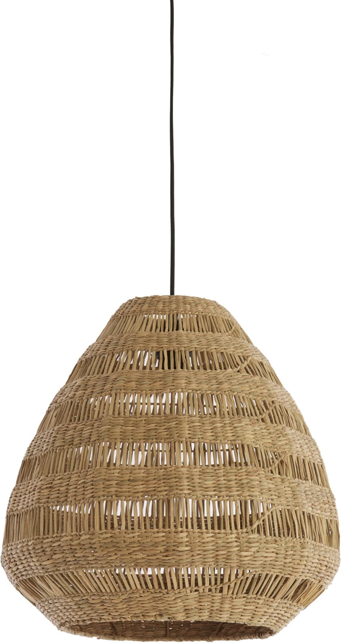 Light & Living Hanglamp Soluna - zeegras naturel Bruin Hanglamp