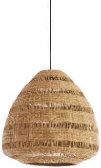 Light & Living Hanglamp Soluna - zeegras naturel Bruin Hanglamp