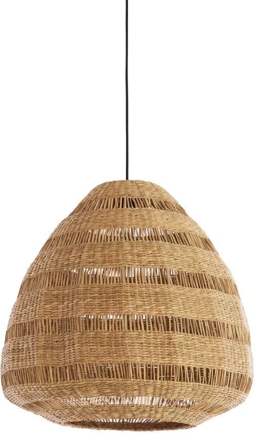 Light & Living Hanglamp Soluna - zeegras naturel Bruin Hanglamp