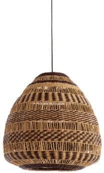 Light & Living Hanglamp Soluna - zeegras naturel+bruin Bruin Hanglamp