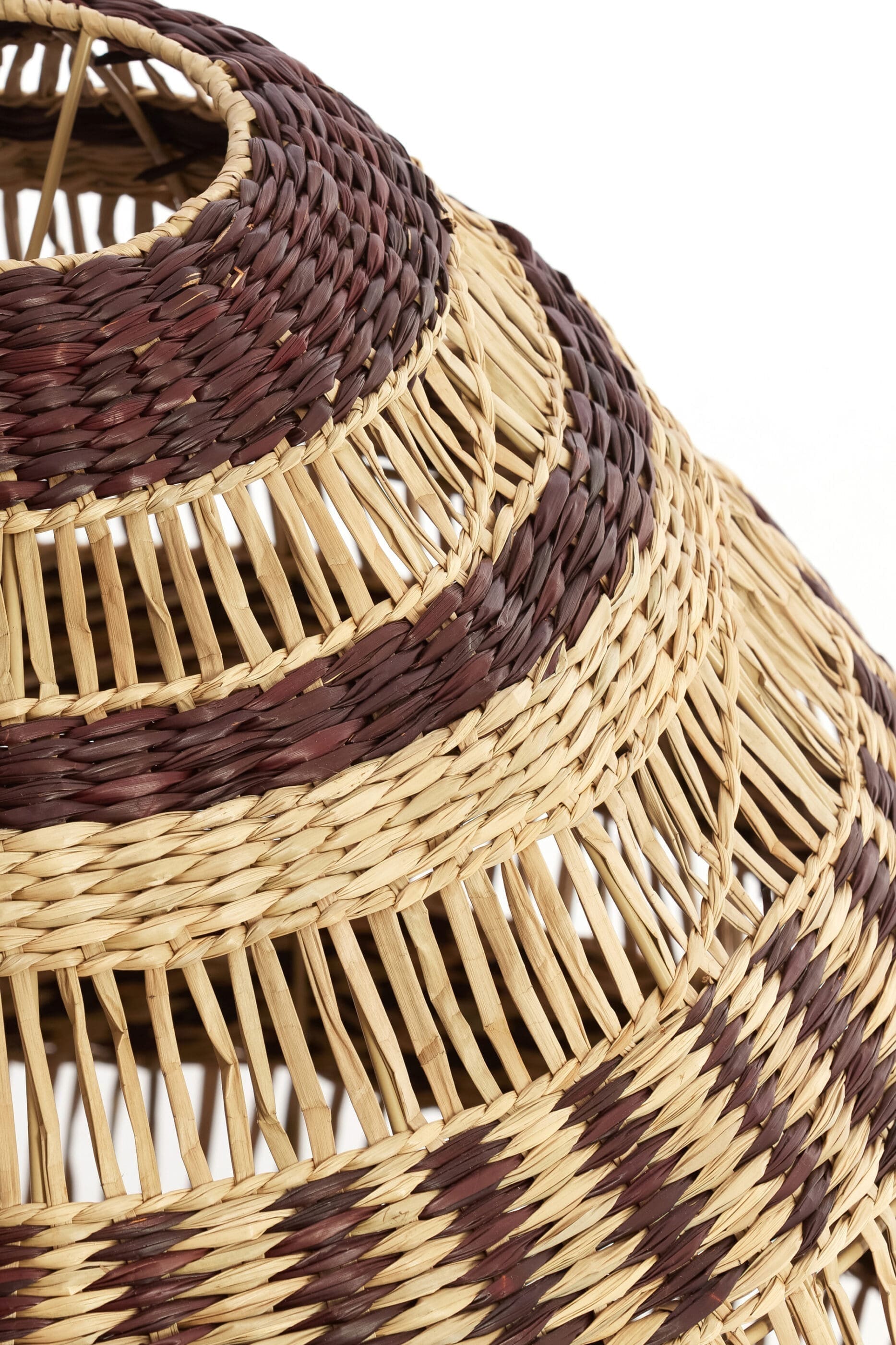 Light & Living Hanglamp Soluna - zeegras naturel+bruin Bruin Hanglamp