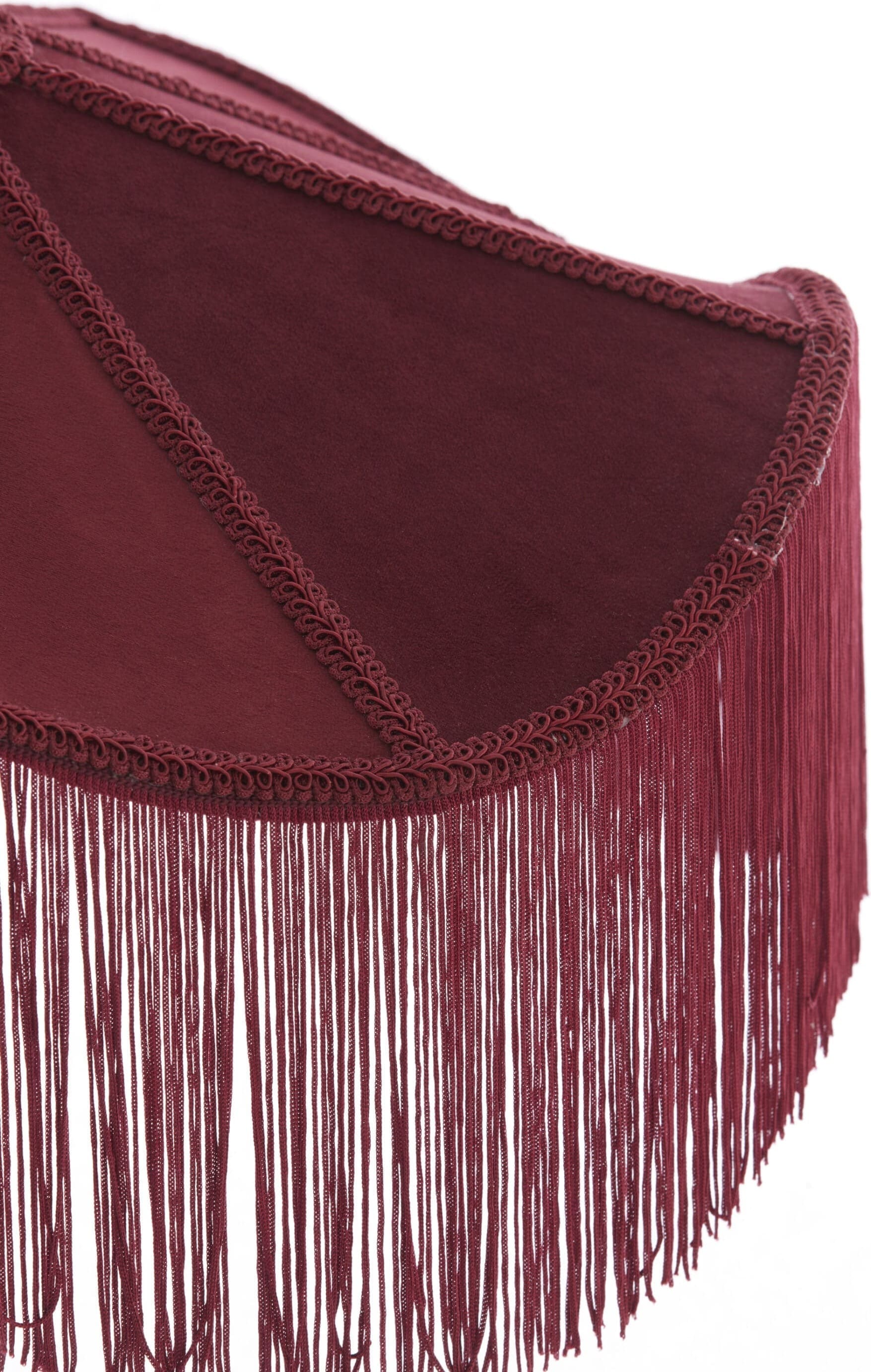 Light & Living Hanglamp Tiffany - velvet bordeaux Rood Hanglamp