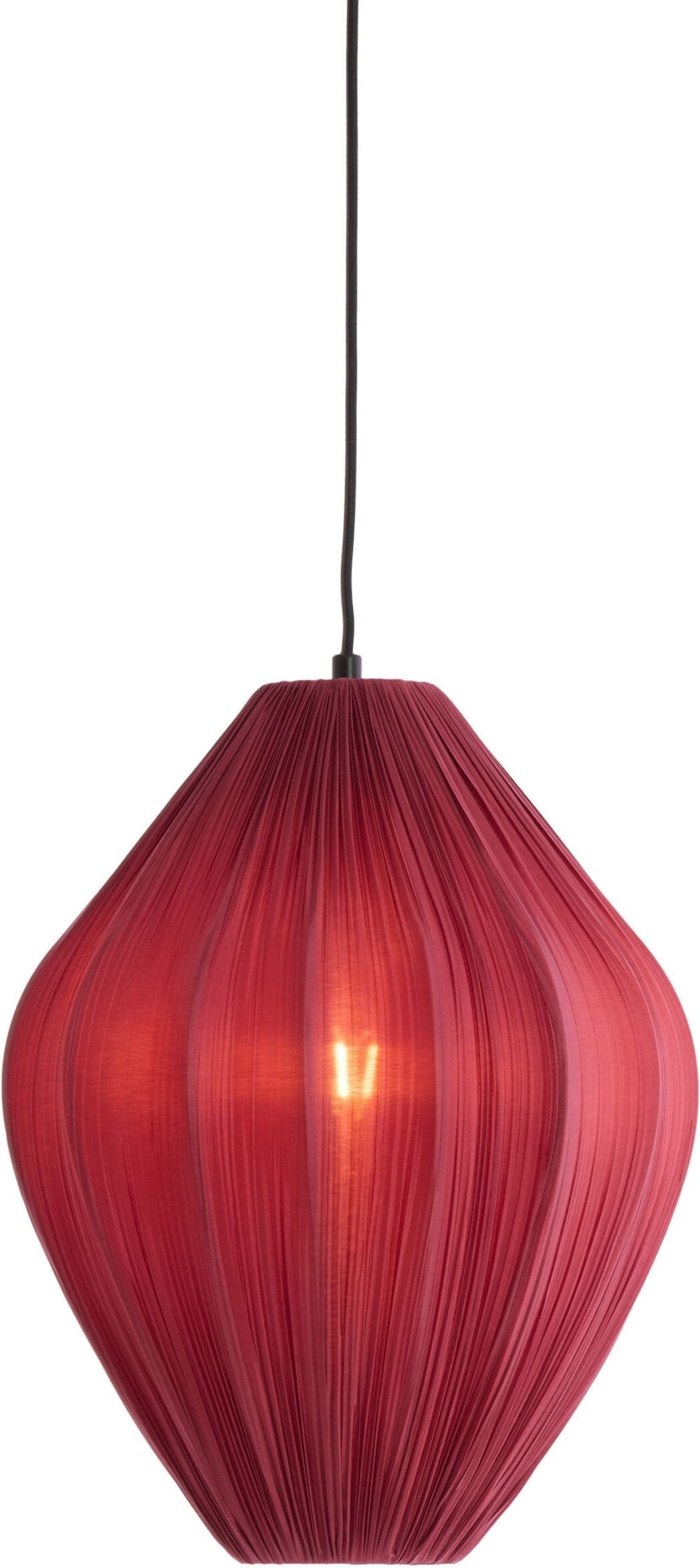 Light & Living Hanglamp Verita - bordeaux Rood Hanglamp