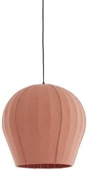 Light & Living Hanglamp Zagori - bouclé koraal Rood Hanglamp
