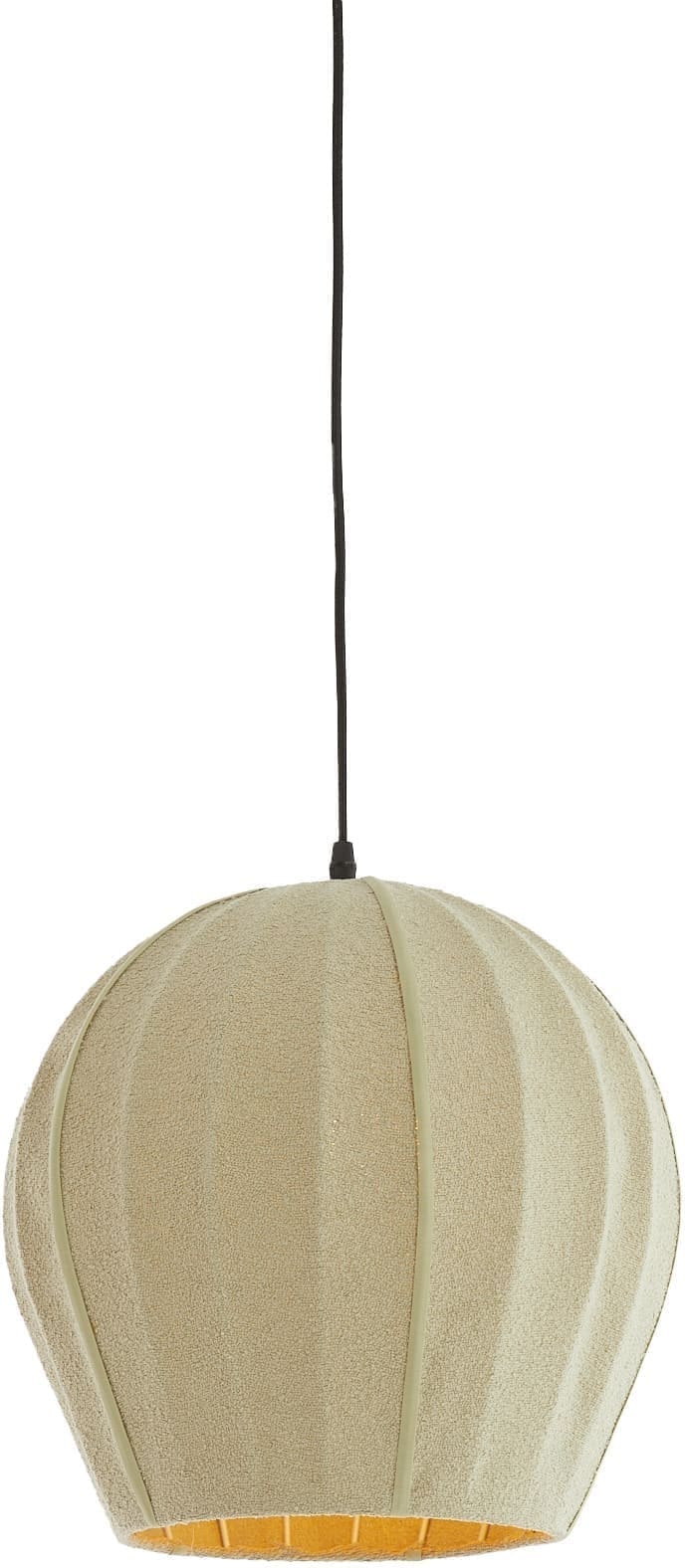 Light & Living Hanglamp Zagori - bouclé mint groen Groen Hanglamp