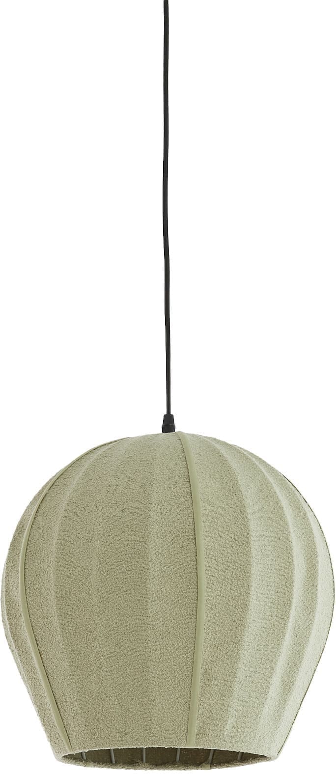 Light & Living Hanglamp Zagori - bouclé mint groen Groen Hanglamp