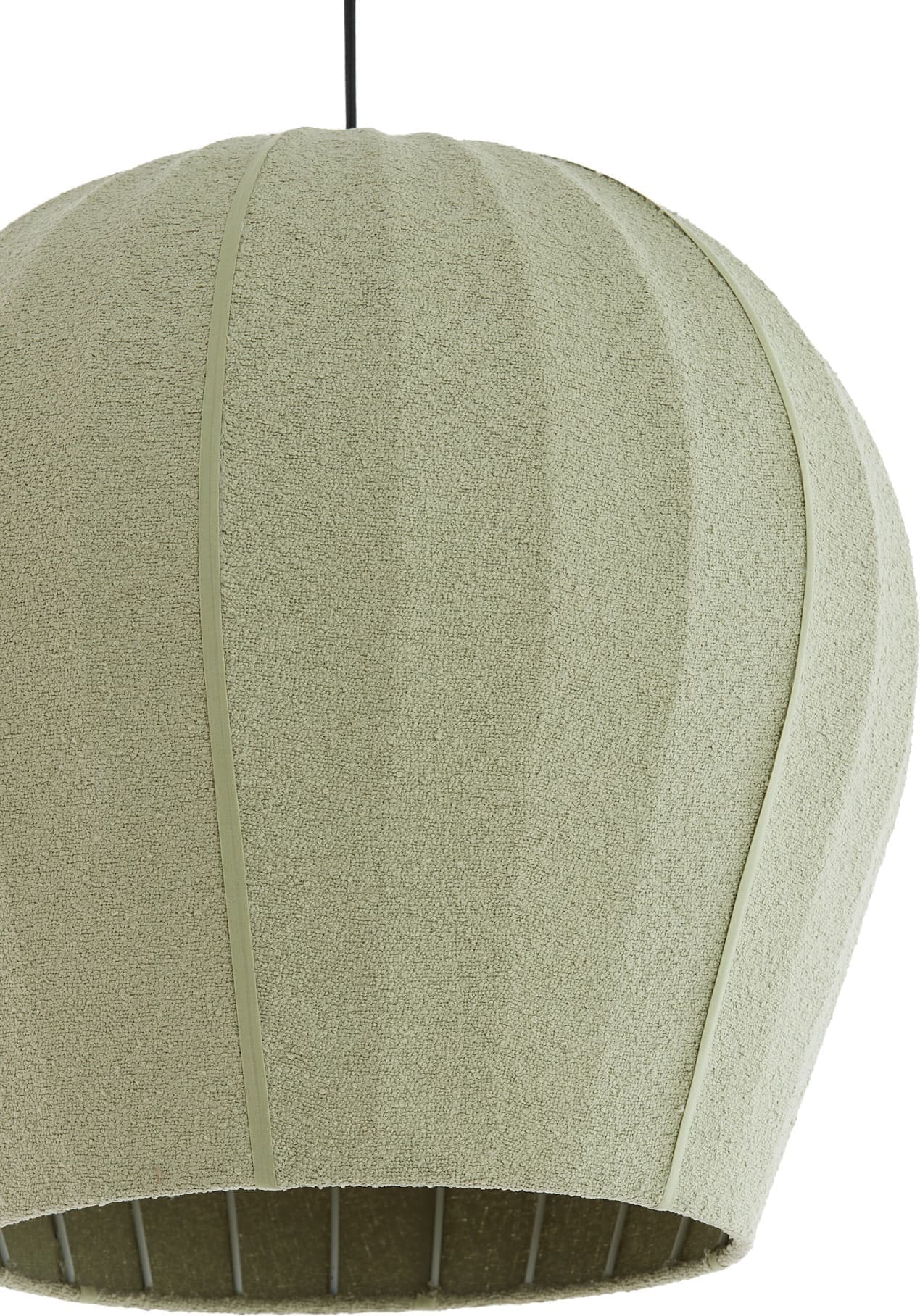 Light & Living Hanglamp Zagori - bouclé mint groen Groen Hanglamp