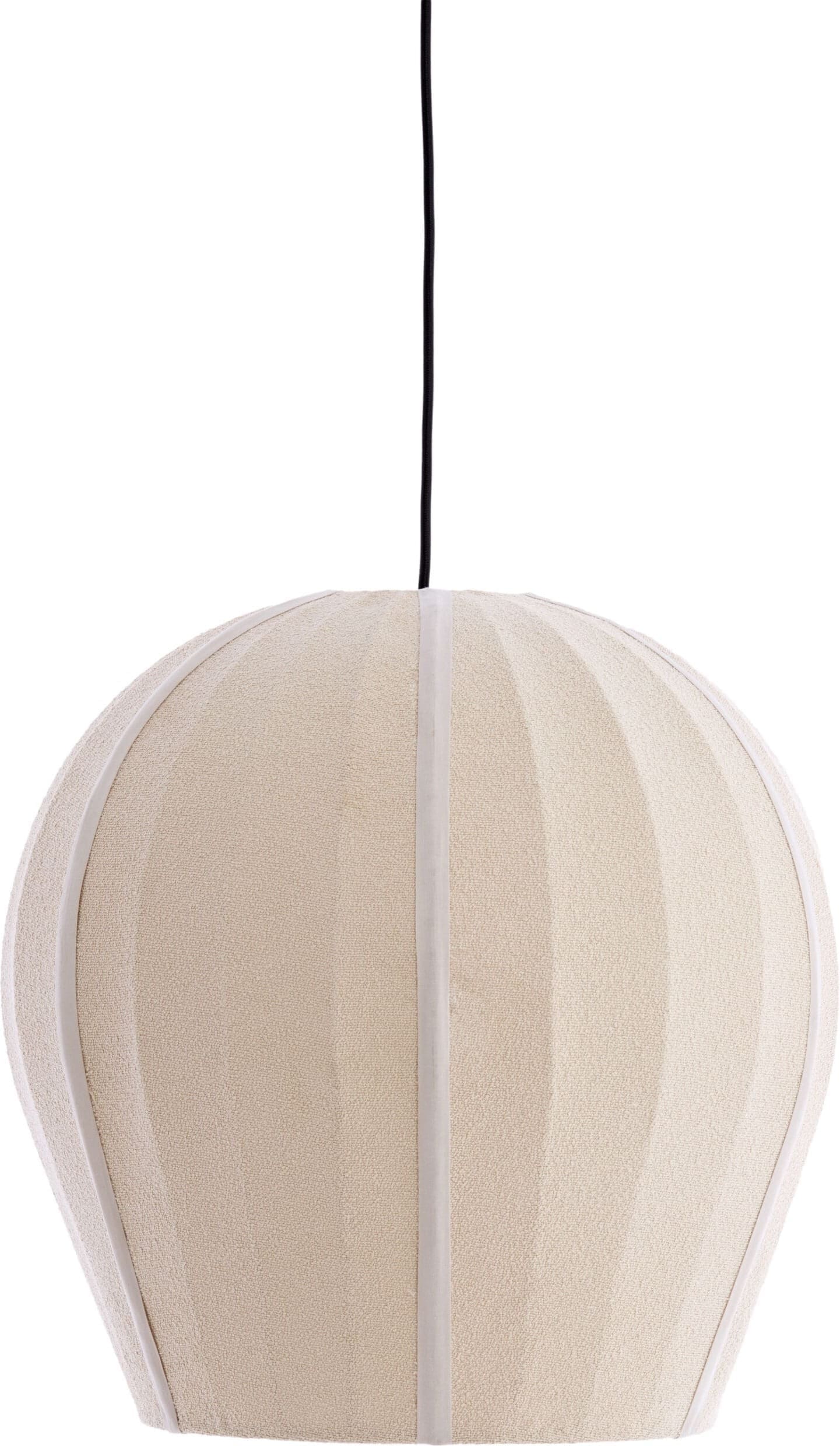 Light & Living Hanglamp Zagori - bouclé zand Bruin Hanglamp
