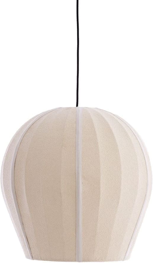 Light & Living Hanglamp Zagori - bouclé zand Bruin Hanglamp