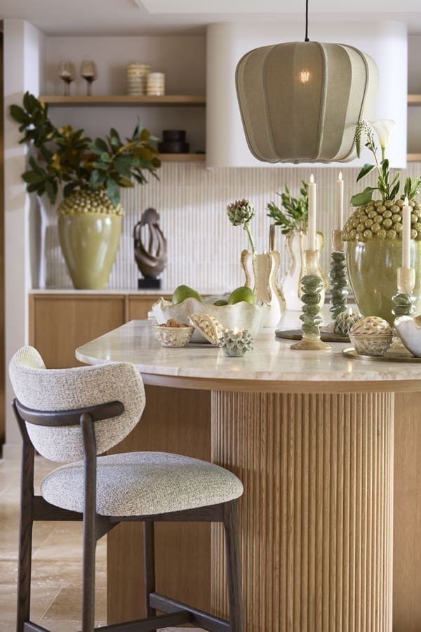 Light & Living Hanglamp Zubedo - olijf groen Groen Hanglamp