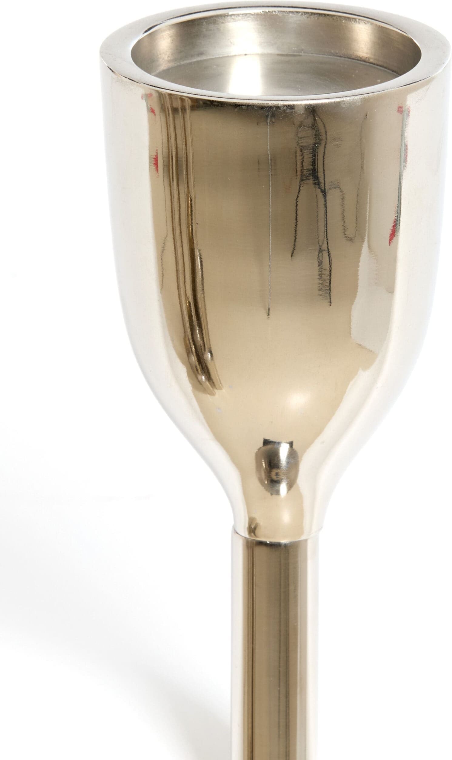 Light & Living Kaars Velez - nikkel Zilver Kaars