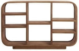 Light & Living Kast Dane - hout mat grijs-bruin Grijs Kast