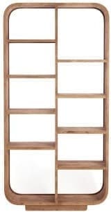 Light & Living Kast Dane - hout mat grijs-bruin Grijs Kast