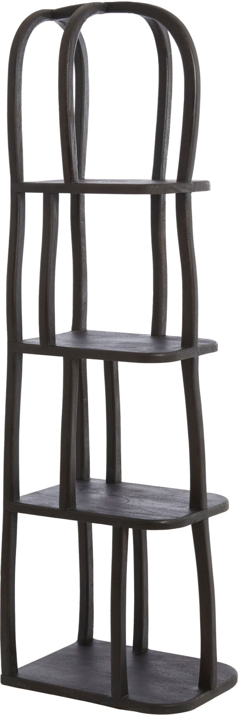 Light & Living Kast Lowe - hout mat donker roodbruin Bruin Kast