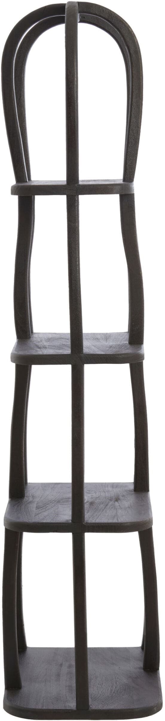 Light & Living Kast Lowe - hout mat donker roodbruin Bruin Kast