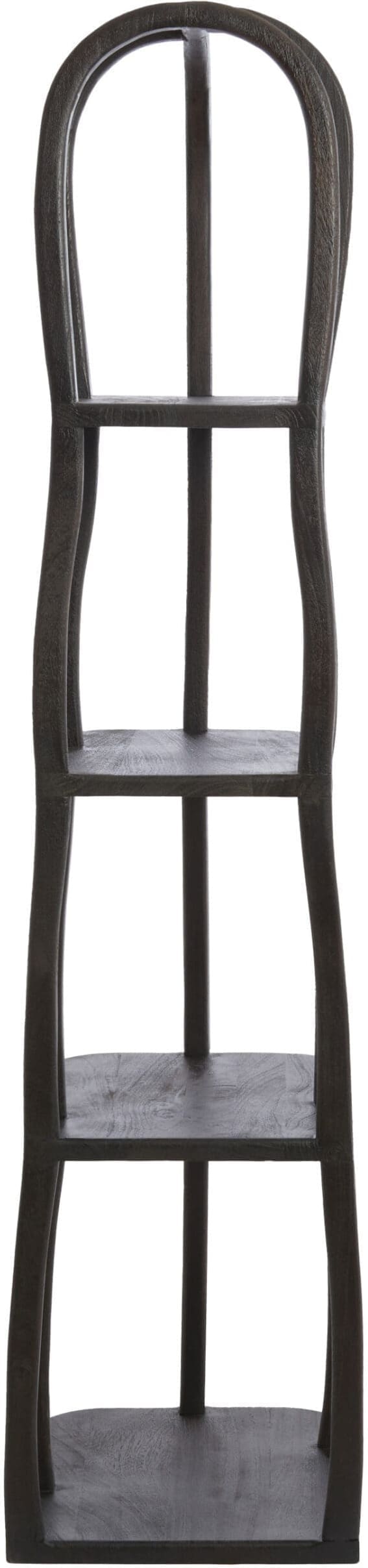 Light & Living Kast Lowe - hout mat donker roodbruin Bruin Kast