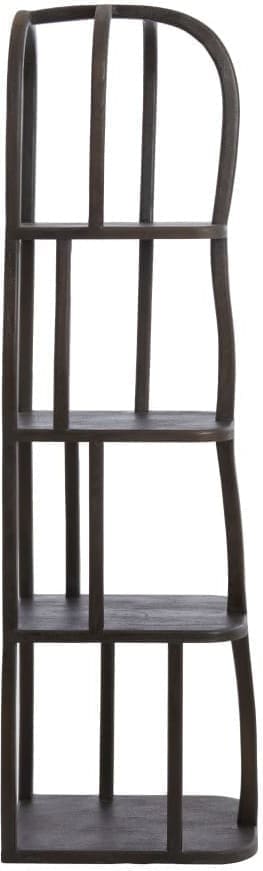 Light & Living Kast Lowe - hout mat donker roodbruin Bruin Kast