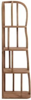 Light & Living Kast Lowe - hout mat grijs-bruin Grijs Kast