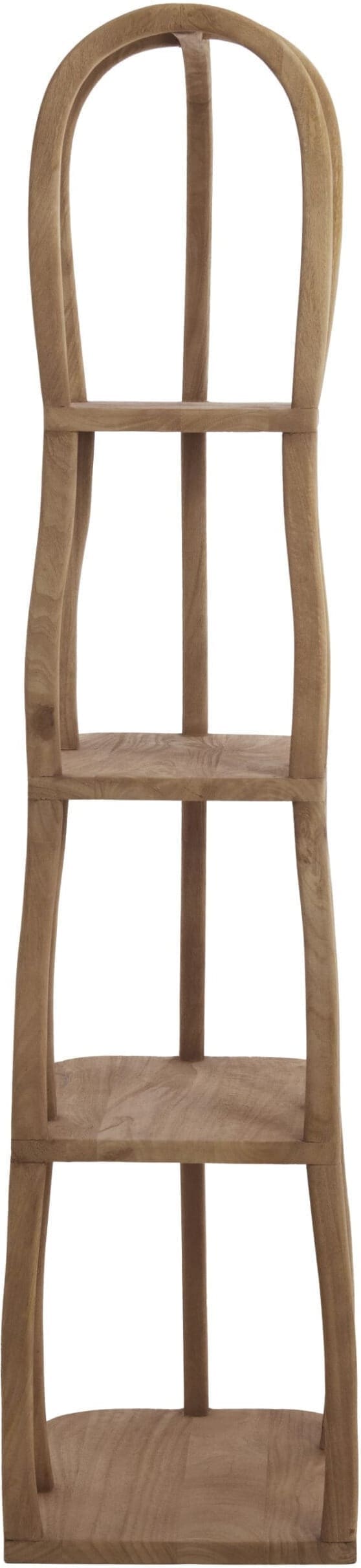 Light & Living Kast Lowe - hout mat grijs-bruin Grijs Kast
