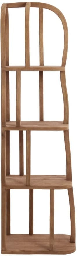 Light & Living Kast Lowe - hout mat grijs-bruin Grijs Kast
