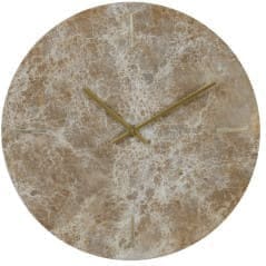Light & Living Klok Moreno - marmer bruin Bruin Klok