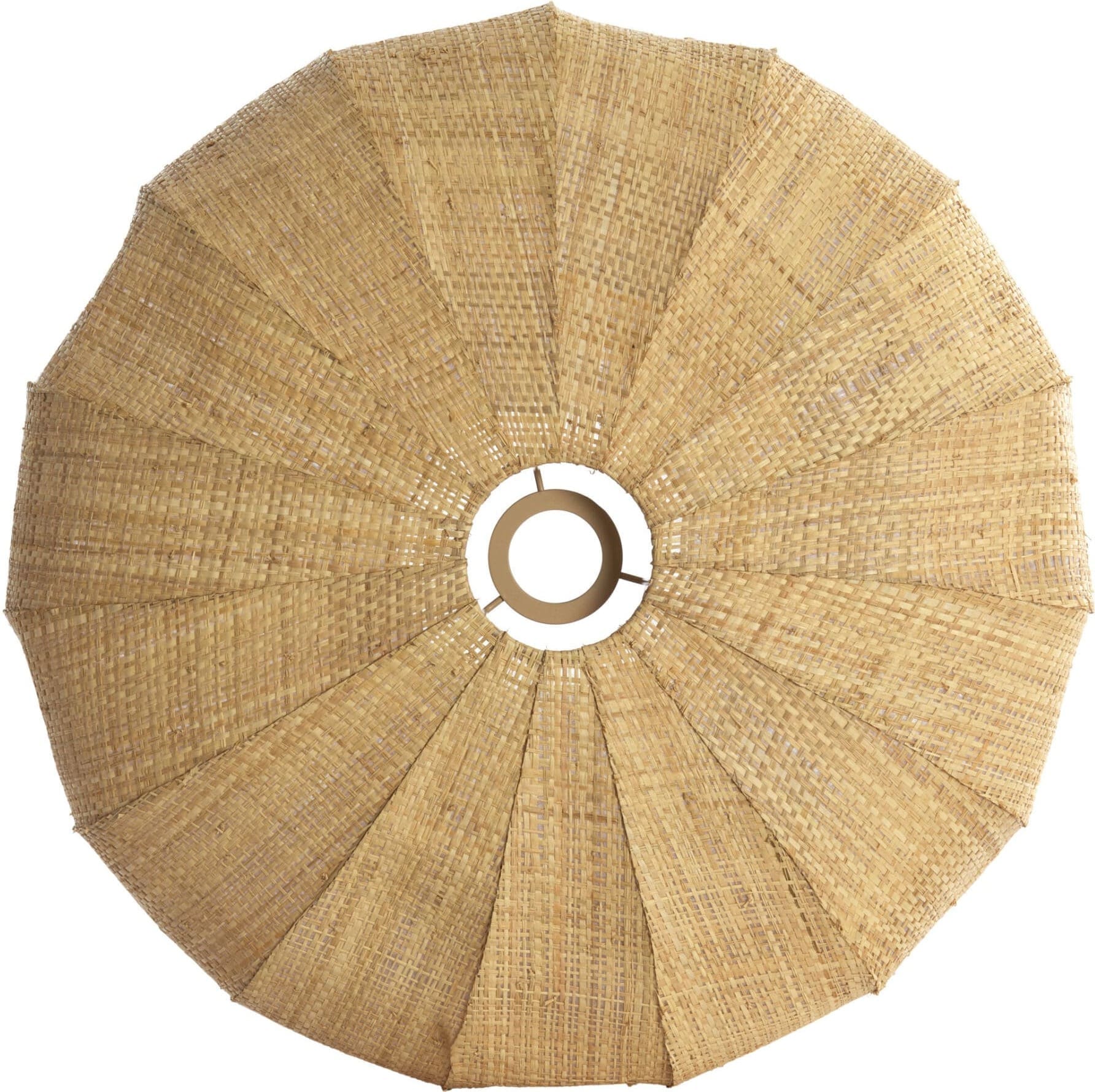 Light & Living Lampenkap Rafika - raffia naturel Bruin Lampenkap