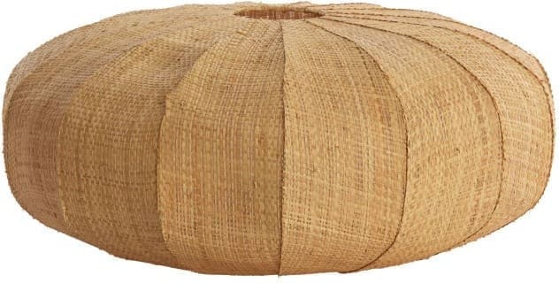 Light & Living Lampenkap Rafika - raffia naturel Bruin Lampenkap