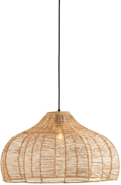 Light & Living Lampenkap Tonoda - jute naturel Bruin Lampenkap