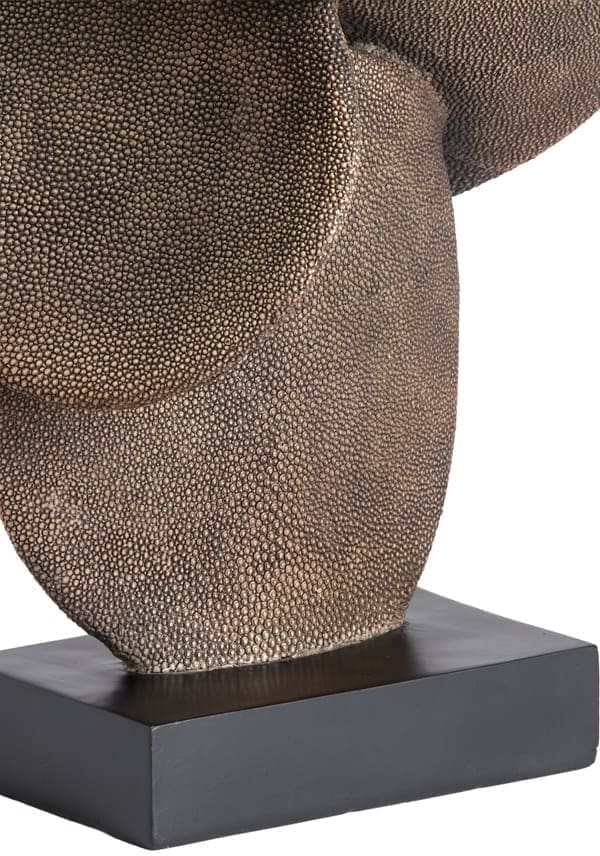 Light & Living Ornament Axis - donker bruin+zwart Bruin Ornament