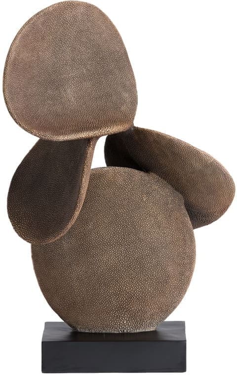 Light & Living Ornament Axis - donker bruin+zwart Bruin Ornament