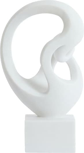 Light & Living Ornament Felicia - crème Wit Ornament