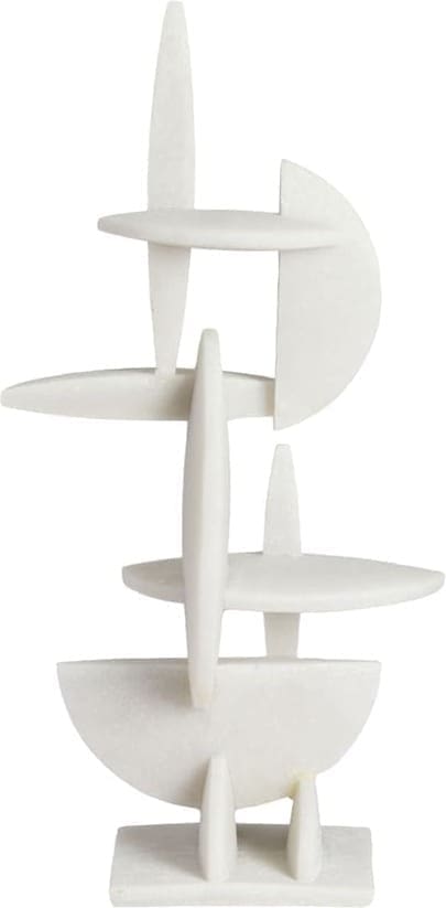 Light & Living Ornament Giselle - crème Wit Ornament