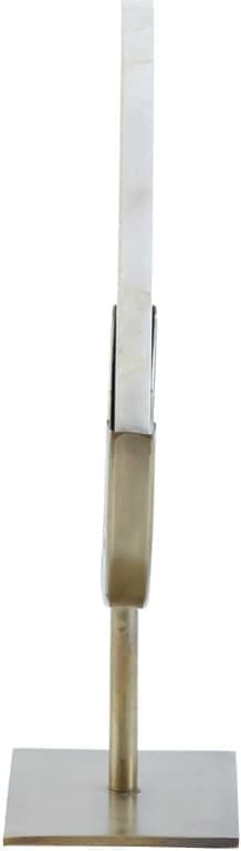 Light & Living Ornament Gouya - grijs agaat+antiek brons Grijs Ornament