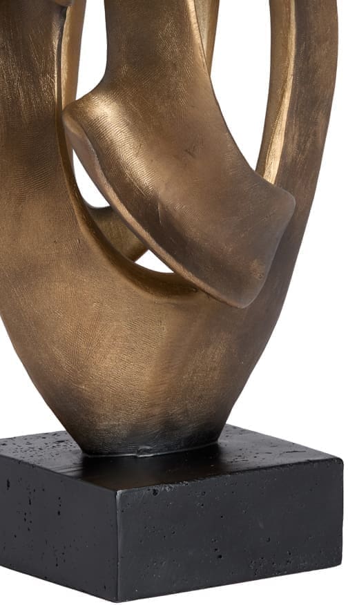 Light & Living Ornament Lavinia - antiek brons+zwart Brons Ornament