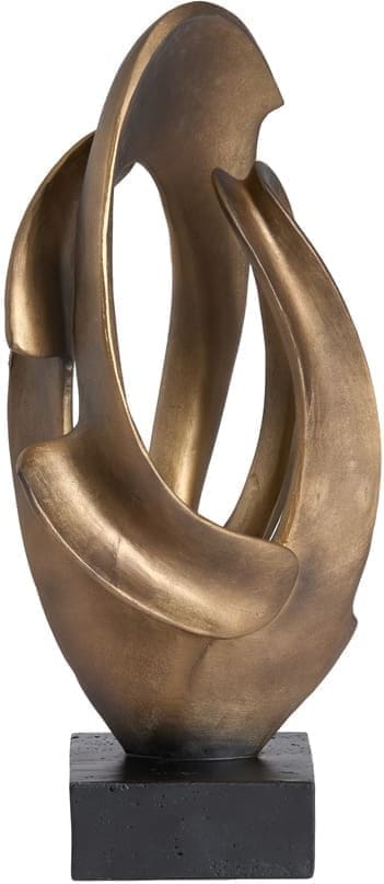 Light & Living Ornament Lavinia - antiek brons+zwart Brons Ornament