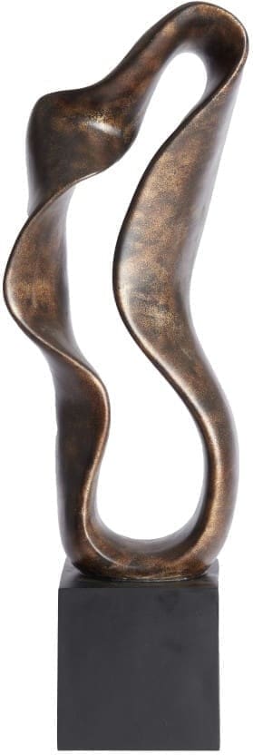 Light & Living Ornament Najac - antiek brons+zwart Brons Ornament