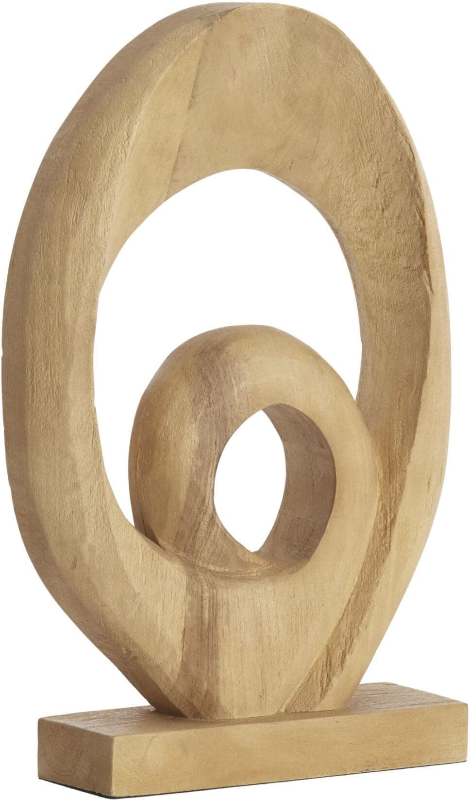Light & Living Ornament Randa - hout mat naturel Bruin Ornament