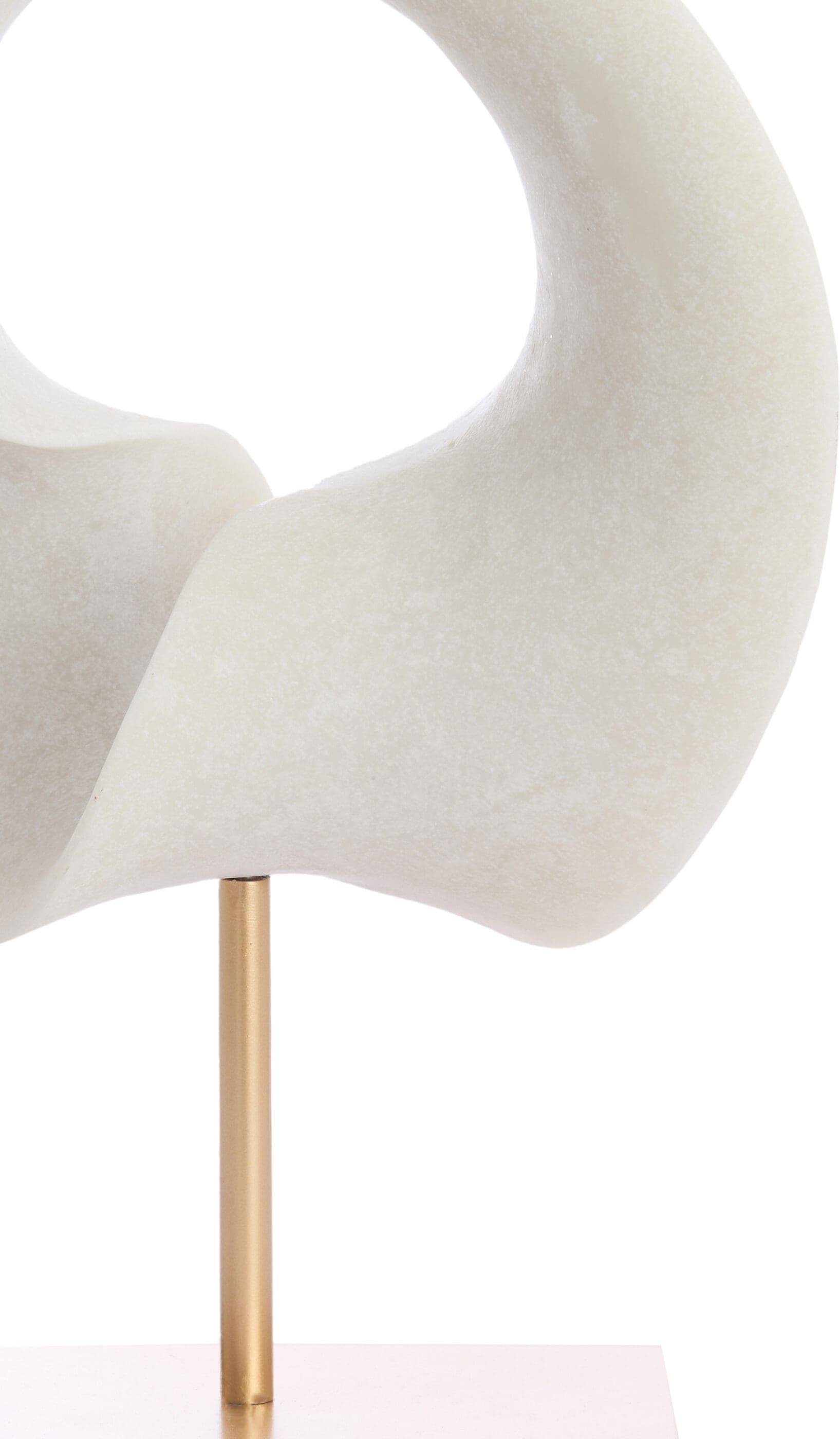 Light & Living Ornament Vodice - crème+antiek brons Wit Ornament